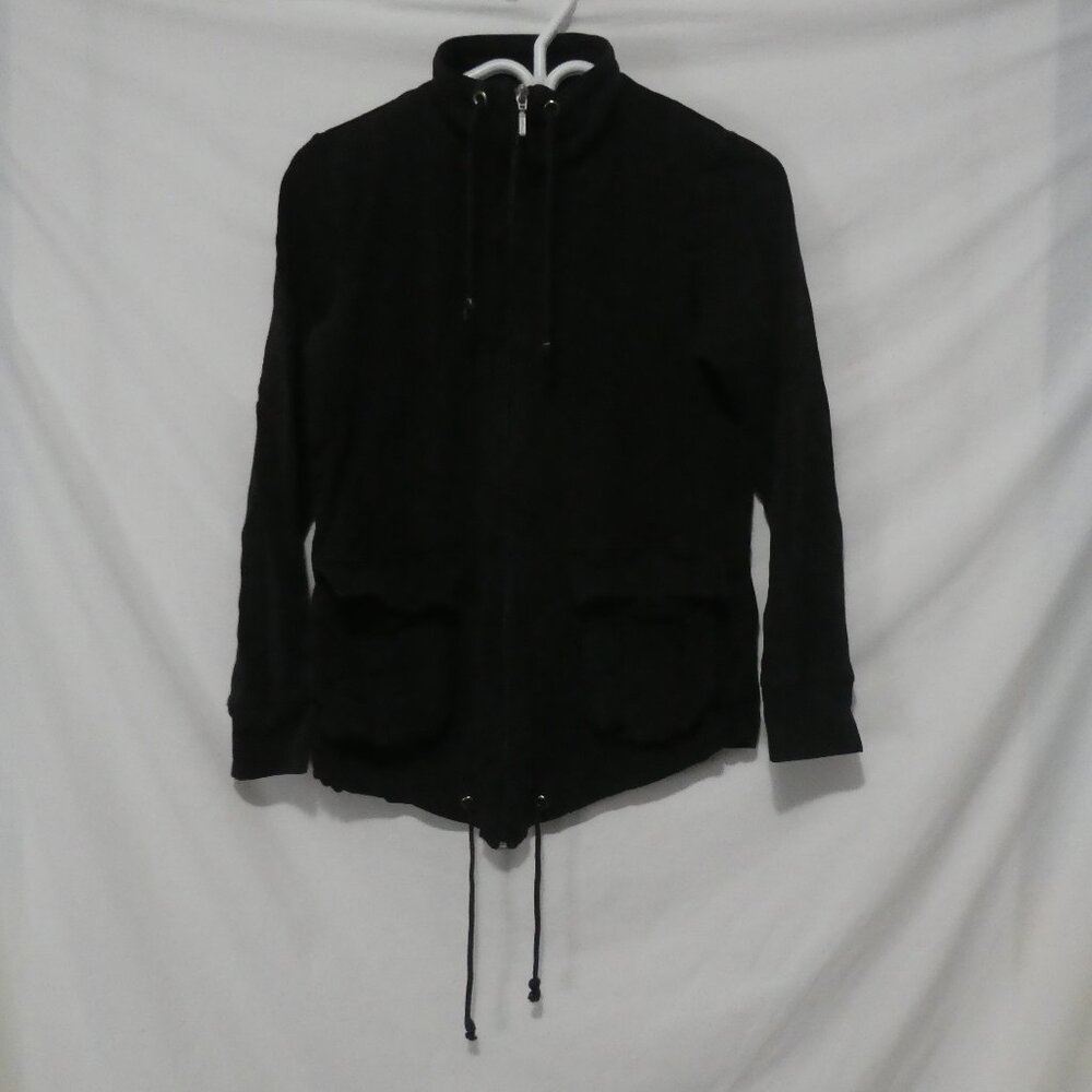 JOE FRESH | large | Black Drawstring Utility Jacket